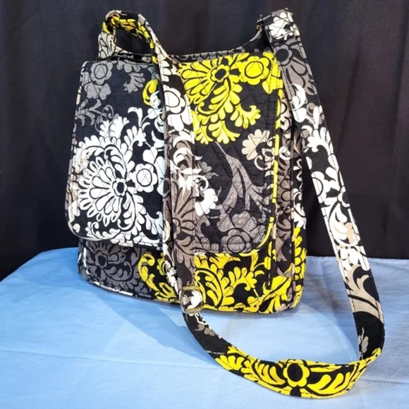 Vera Bradley Baroque Pattern Messenger Bag - Picture 1 of 9